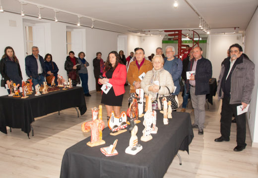 A sala de exposicións de Brión acollerá ata o 20 de abril a mostra de escultura “Imarxinacións”, de Fran Lareo